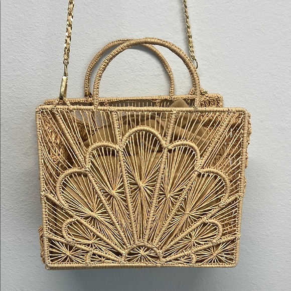 House of Harlow 1960 | Woven Bag w/Removable Crossbody Strap✨ - Picture 7 of 13